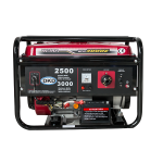 Generator de curent WM 3000 monofazat de 3.2 kW sau 4 kVA. Puterea motorului este de 7Cp