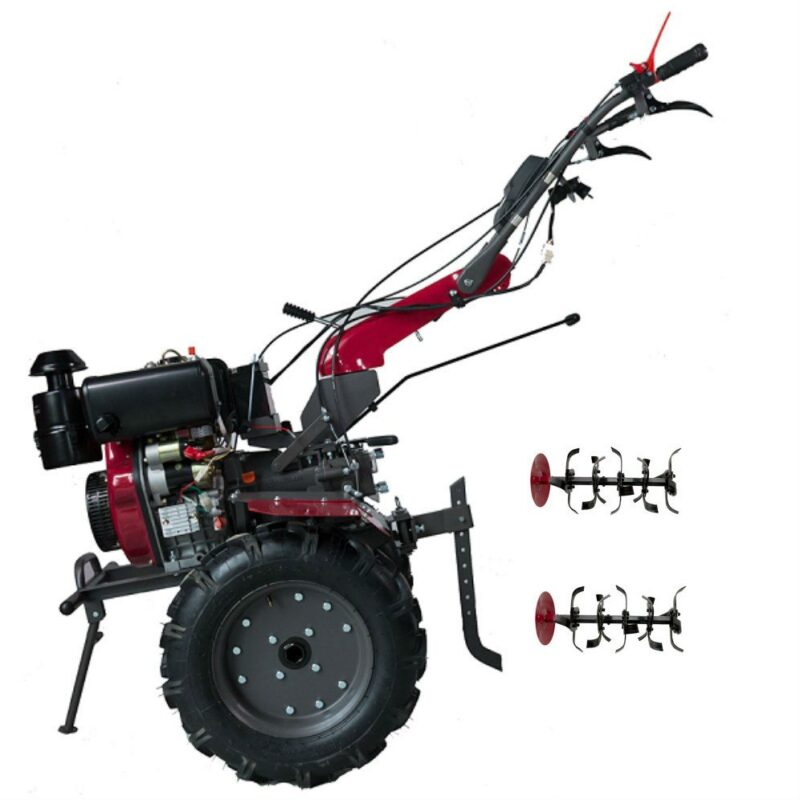 Motocultor WEIMA WM1100BE(KM)-6 diesel 9CP pornire la cheie 6 viteze