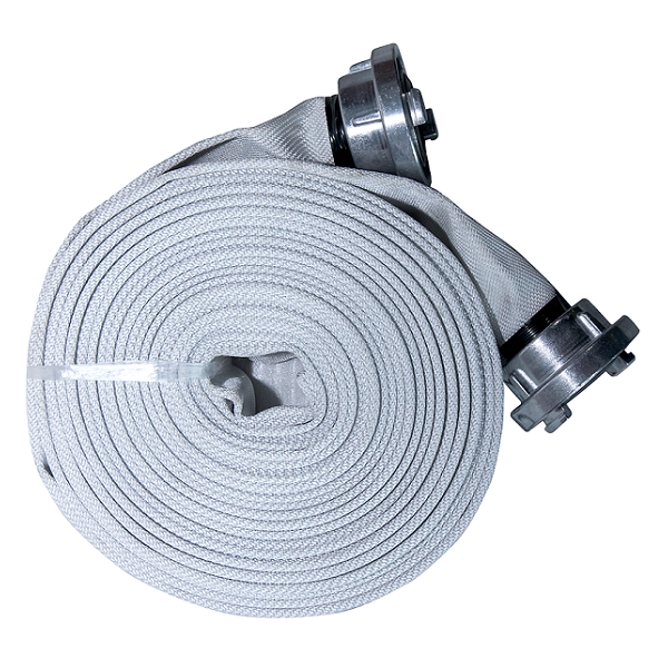 Rola de 30m furtun refulare tip pompieri - 2" 10 bar cu cuple direct - imagine 2