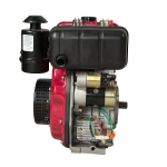 Motor diesel WEIMA WM186FE de 9-10 CP, pornire electrica - imagine 4